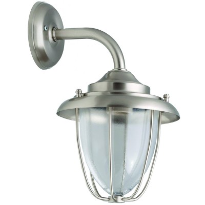  ΜΠΡΟΥΤΖΙΝΗ ΑΠΛΙΚΑ  E27,IP43,CE,22CMX31CM ΣΑΤΙΝΕ (4271ΣΑΤ)