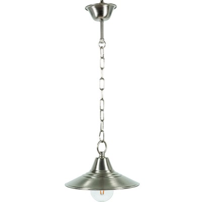  ΜΠΡΟΥΤΖ.ΜΟΝΟΦΩΤΟ  ΣΑΤΙΝΑΤΟ(46024ΣΑΤ)  ,CE,IP20,E27,31CMΧ17CM