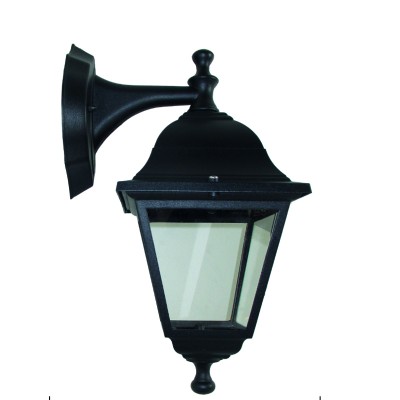 ΑΠΛΙΚΑ ΑΛΟΥΜΙΝΙΟΥ 32CM X 20CM 9081-1 ΜΑΥΡΟ, CE,IP44,E27