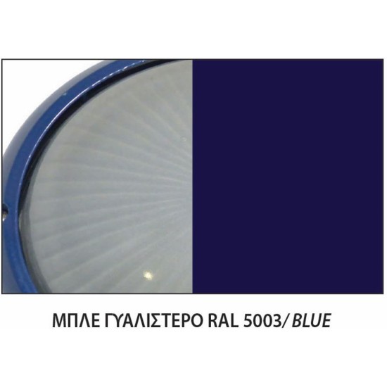  ΜΠΡΟΥΤΖΙΝΗ ΧΕΛΩΝΑ  IP64,E27,CE, 13 CM X21 CM ,ΧΡΩΜΑ  ΜΠΛΕ(400ΜΠ)