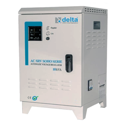 AVR-DELTA-SRV-SOHO-1110 ΣΤΑΘΕΡΟΠΟΙΗΤΗΣ ΜΟΝΟΦΑΣΙΚΟΣ SERVO 10KVA DELTA AVR