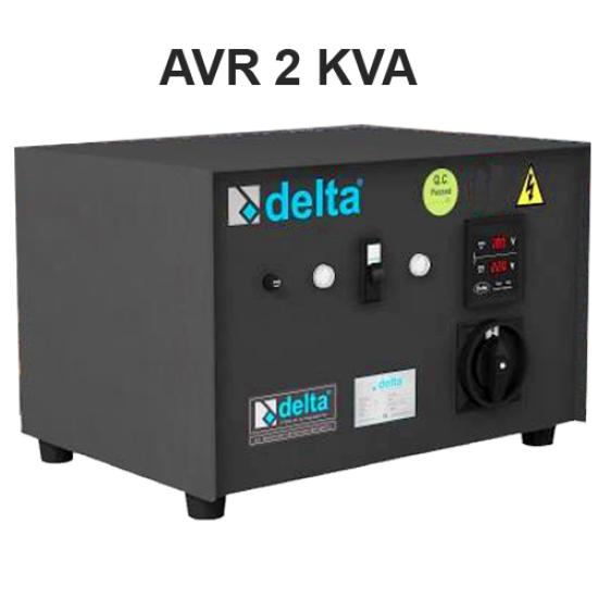 AVR-DELTA-SRV-110002 ΣΤΑΘΕΡΟΠΟΙΗΤΗΣ ΜΟΝΟΦΑΣΙΚΟΣ SERVO 2 KVA DELTA AVR