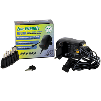 MW-MA-06/7,2W ΤΡΟΦΟΔΟΤΙΚΟ 3/4,5/5/6/7,5/9/12V 600mA (MW-3N06) MINWA