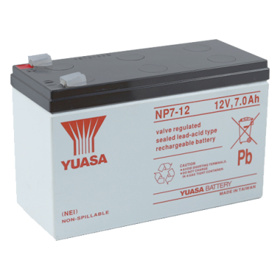 NP7-12 ΜΠΑΤΑΡΙΑ ΜΟΛΥΒΔΟΥ YUASA 7AH 12V ( ΣΤΕΝΟΣ ΠΟΛΟΣ ) YUASA NP7-12 ΜΠΑΤΑΡΙΑ ΜΟΛΥΒΔΟΥ YUASA 7AH 12V ( ΣΤΕΝΟΣ ΠΟΛΟΣ ) YUASA