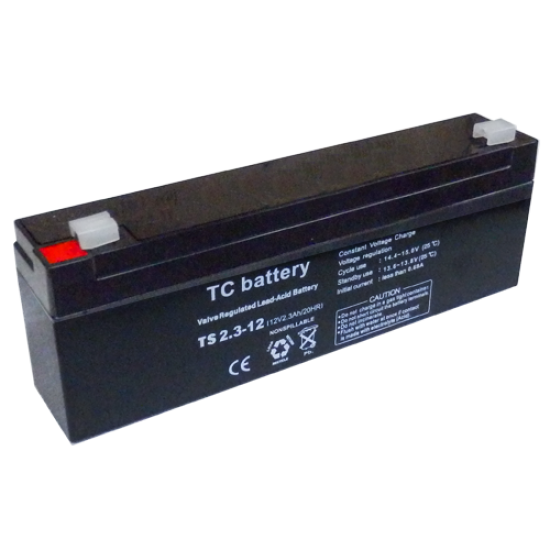 TC ΜΠΑΤΑΡΙΑ ΜΟΛΥΒΔΟΥ 2,3AH 12V TC BATTERY