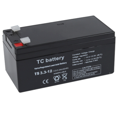 TC ΜΠΑΤΑΡΙΑ ΜΟΛΥΒΔΟΥ 3,3AH 12V TC BATTERY