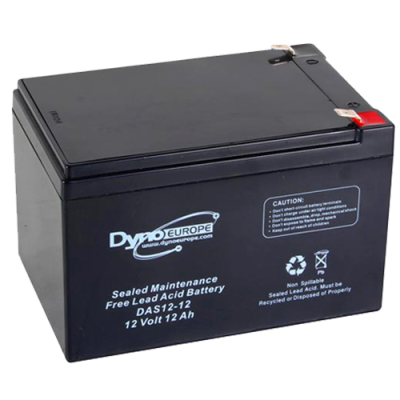 DAS12-12 ΜΠΑΤΑΡΙΑ ΜΟΛΥΒΔΟΥ 12AH 12V DYNO EUROPE