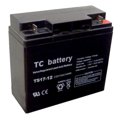 TC ΜΠΑΤΑΡΙΑ ΜΟΛΥΒΔΟΥ 17AH 12V TC BATTERY