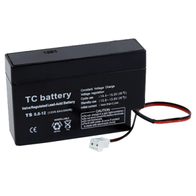 TC ΜΠΑΤΑΡΙΑ ΜΟΛΥΒΔΟΥ 0,8AH 12V TC BATTERY