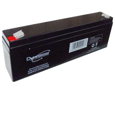 DAS12-2,2 ΜΠΑΤΑΡΙΑ ΜΟΛΥΒΔΟΥ 2,2AH 12V DYNO EUROPE