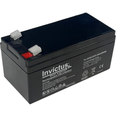 INVICTUS FL12-3,3 ΜΠΑΤΑΡΙΑ ΜΟΛΥΒΔΟΥ 3,3AH 12V INVICTUS INVICTUS FL12-3,3 ΜΠΑΤΑΡΙΑ ΜΟΛΥΒΔΟΥ 3,3AH 12V INVICTUS