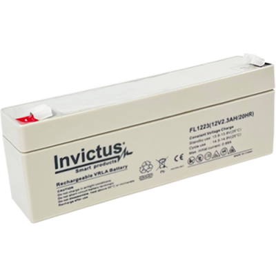INVICTUS FL12-2,3 ΜΠΑΤΑΡΙΑ ΜΟΛΥΒΔΟΥ 2,3AH 12V INVICTUS INVICTUS FL12-2,3 ΜΠΑΤΑΡΙΑ ΜΟΛΥΒΔΟΥ 2,3AH 12V INVICTUS