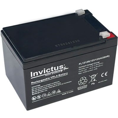 INVICTUS FL12-12 ΜΠΑΤΑΡΙΑ ΜΟΛΥΒΔΟΥ 12AH 12V INVICTUS INVICTUS FL12-12 ΜΠΑΤΑΡΙΑ ΜΟΛΥΒΔΟΥ 12AH 12V INVICTUS