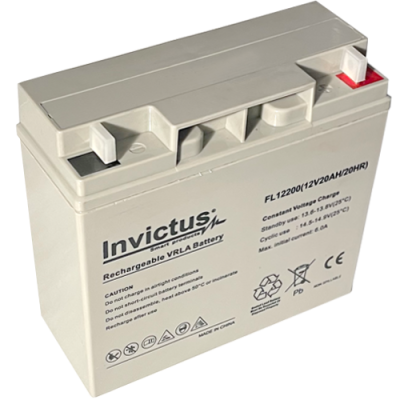 INVICTUS FL12-20 ΜΠΑΤΑΡΙΑ ΜΟΛΥΒΔΟΥ 20AH 12V INVICTUS INVICTUS FL12-20 ΜΠΑΤΑΡΙΑ ΜΟΛΥΒΔΟΥ 20AH 12V INVICTUS