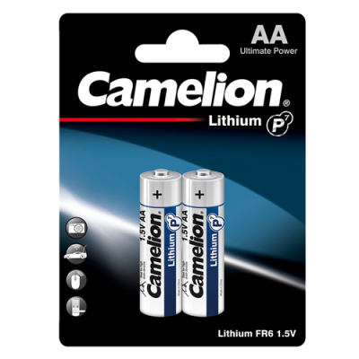 FR06-BP2 ΜΠΑΤΑΡΙΑ CAMELION ΛΙΘΙΟΥ AA CAMELION FR06-BP2 ΜΠΑΤΑΡΙΑ CAMELION ΛΙΘΙΟΥ AA CAMELION