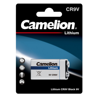 ER9V-BP1 ΜΠΑΤΑΡΙΑ CAMELION ΛΙΘΙΟΥ 9V CAMELION ER9V-BP1 ΜΠΑΤΑΡΙΑ CAMELION ΛΙΘΙΟΥ 9V CAMELION