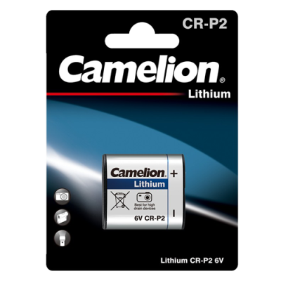 CR-P2-BP1 ΜΠΑΤΑΡΙΑ CAMELION ΛΙΘΙΟΥ 6V CAMELION CR-P2-BP1 ΜΠΑΤΑΡΙΑ CAMELION ΛΙΘΙΟΥ 6V CAMELION