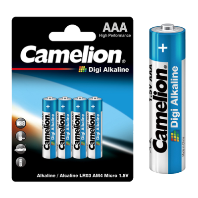 LR03-BP4DG ΜΠΑΤΑΡΙΑ CAMELION DIGI ΕΝΙΣΧΥΜΕΝΗ ΑΛΚΑΛΙΚΗ AAA CAMELION LR03-BP4DG ΜΠΑΤΑΡΙΑ CAMELION DIGI ΕΝΙΣΧΥΜΕΝΗ ΑΛΚΑΛΙΚΗ AAA CAMELION