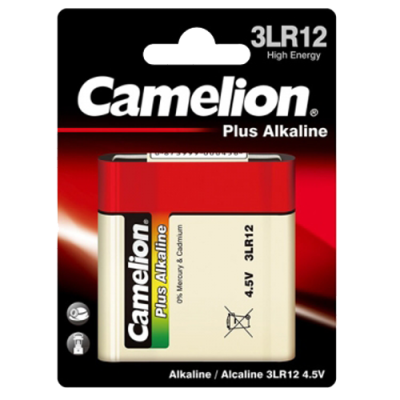 3LR12-BP1 ΜΠΑΤΑΡΙΑ CAMELION ΑΛΚΑΛΙΚΗ ΠΛΑΚΕ 4,5V CAMELION 3LR12-BP1 ΜΠΑΤΑΡΙΑ CAMELION ΑΛΚΑΛΙΚΗ ΠΛΑΚΕ 4,5V CAMELION