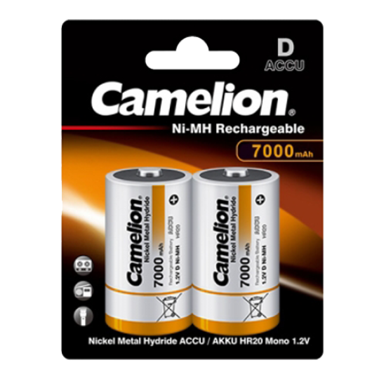 NH-D7000-BP2 ΜΠΑΤΑΡΙΑ CAMELION ΕΠΑΝΑΦΟΡΤΙΖΟΜΕΝΗ 7000mAh 1,2V CAMELION