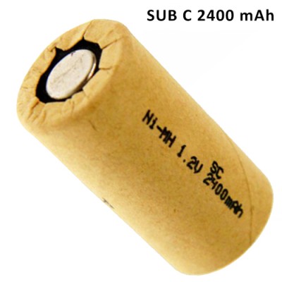 NI MH 2400mAh SUB C ΜΠΑΤΑΡΙΑ ΕΠΑΝΑΦΟΡΤΙΖΟΜΕΝΗ TC BATTERY NI MH 2400mAh SUB C ΜΠΑΤΑΡΙΑ ΕΠΑΝΑΦΟΡΤΙΖΟΜΕΝΗ TC BATTERY