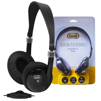 TREVI HTV 636 ΑΚΟΥΣΤΙΚΑ ΤΗΛΕΟΡΑΣΗΣ ΜΑΥΡΟ ΜΕ ΚΑΛΩΔΙΟ 5m TREVI TREVI HTV 636 ΑΚΟΥΣΤΙΚΑ ΤΗΛΕΟΡΑΣΗΣ ΜΑΥΡΟ ΜΕ ΚΑΛΩΔΙΟ 5m TREVI