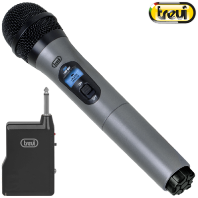 TREVI EM-401R ΜΙΚΡΟΦΩΝΟ ΑΣΥΡΜΑΤΟ ΜΕ ΔΕΚΤΗ TREVI