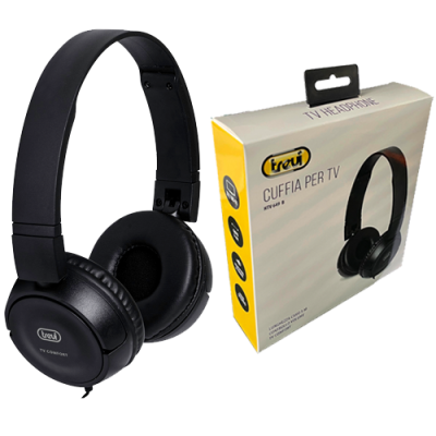 TREVI HTV 649 ΑΚΟΥΣΤΙΚΑ ΤΗΛΕΟΡΑΣΗΣ ΜΑΥΡΑ ΜΕ ΚΑΛΩΔΙΟ 5 ΜΕΤΡΩΝ TREVI TREVI HTV 649 ΑΚΟΥΣΤΙΚΑ ΤΗΛΕΟΡΑΣΗΣ ΜΑΥΡΑ ΜΕ ΚΑΛΩΔΙΟ 5 ΜΕΤΡΩΝ TREVI