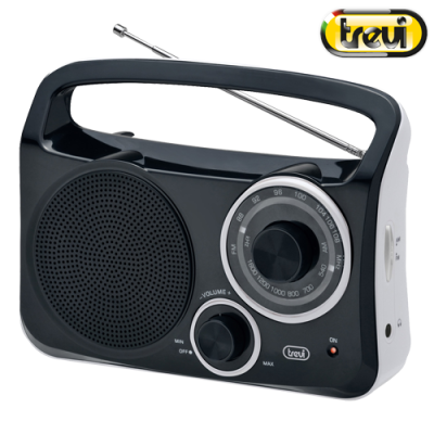 TREVI RA 762 ΡΑΔΙΟΦΩΝΟ DUAL BAND ΜΑΥΡΟ TREVI