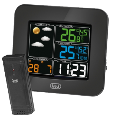 TREVI ME 3165 ΜΕΤΕΩΡΟΛΟΓΙΚΟΣ ΣΤΑΘΜΟΣ ΜΕ ΕΓΧΡΩΜΗ ΟΘΟΝΗ REVI