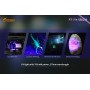 FITORCH K3 ΦΑΚΟΣ LED ΜΠΡΕΛΟΚ 550lm ΥΨΗΛΗΣ ΦΩΤΕΙΝΟΤΗΤΑΣ ΜΠΛΕ FITORCH