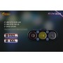 FITORCH K3 ΦΑΚΟΣ LED ΜΠΡΕΛΟΚ 550lm ΥΨΗΛΗΣ ΦΩΤΕΙΝΟΤΗΤΑΣ ΜΠΛΕ FITORCH