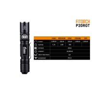 FITORCH P20RGT ΦΑΚΟΣ LED 1180lm ΥΨΗΛΗΣ ΦΩΤΕΙΝΟΤΗΤΑΣ FITORCH