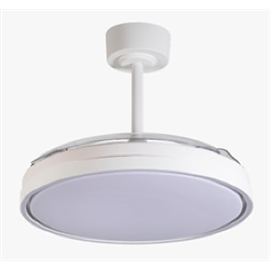 ΑΝΕΜ/ΡΑΣ ΜΕ ΦΩΣ LED CCT 30W ΜΕ ΑΝΑΔ/ΝΑ ΠΤΕΡΥΓΙΑ &ΤΗΛ/ΡΙΟ DC30W ΛΕΥΚΟΣ - BISE