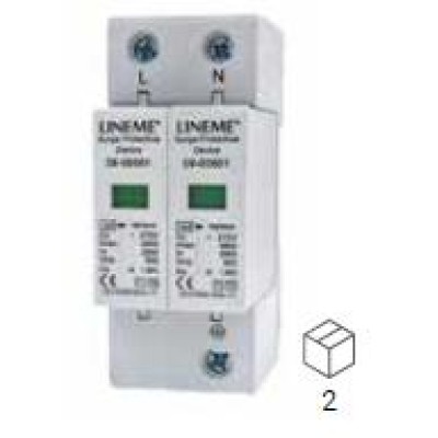 ΑΝΤΙΚΕΡΑΥΝΙΚΟ SPD 2P C40A ΠΙΝΑΚΟΣ Τ1+Τ2 275VAC LINEME 09-00601