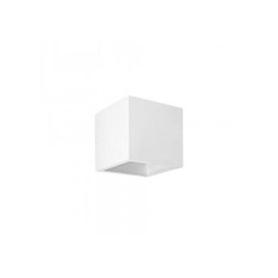 ΑΠΛΙΚΑ LED ΚΥΒΟΣ 2Χ5W ΛΕΥΚΟ 2CCT 3000-4000k ΑΛΟΥΜΙΝΙΟΥ