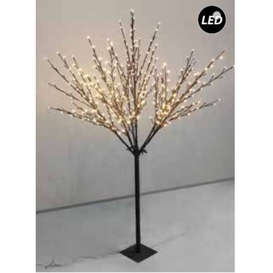 ΔΕΝΔΡO TWINKLE ME 600LED  WARM WHITE 200cm(Y) Ι 25x25cm (βάση)