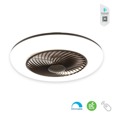 ΑΝΕΜ/ΡΑΣ ΜΠΛΑΦΟΝΙΕΡΑ ΜΕ ΦΩΣ LED CCT 50W DIMMABLE &ΤΗΛ/ΡΙΟ DC17W Ø50cm ΚΑΦΕ CIERZONUOVO ΑΝΕΜ/ΡΑΣ ΜΠΛΑΦΟΝΙΕΡΑ ΜΕ ΦΩΣ LED CCT 50W DIMMABLE &ΤΗΛ/ΡΙΟ DC17W Ø50cm ΚΑΦΕ CIERZONUOVO