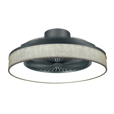 ΑΝΕΜ/ΡΑΣ ΜΠΛΑΦΟΝΙΕΡΑ+ΦΩΣ LED CCT 54W DIMM. &ΤΗΛ/ΡΙΟ  DC15W Ø53cm ΚΑΦΕ/ΜΑΥΡΟ ΥΦΑΣΜΑ ARIA ΑΝΕΜ/ΡΑΣ ΜΠΛΑΦΟΝΙΕΡΑ+ΦΩΣ LED CCT 54W DIMM. &ΤΗΛ/ΡΙΟ  DC15W Ø53cm ΚΑΦΕ/ΜΑΥΡΟ ΥΦΑΣΜΑ ARIA