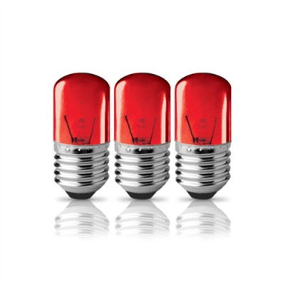 ΛΑΜΠΑ 3τεμ Ε27 220V 3W ΝΥΚΤΟΣ ΚΟΚΚΙΝΟ BLISTER ΛΑΜΠΑ 3τεμ Ε27 220V 3W ΝΥΚΤΟΣ ΚΟΚΚΙΝΟ BLISTER