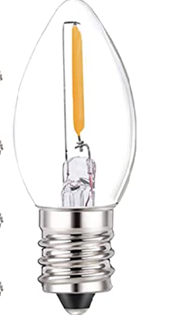 ΛΑΜΠΑΚΙ ΝΥΚΤΟΣ LED FILAMENT C7 Ε12 0.7W