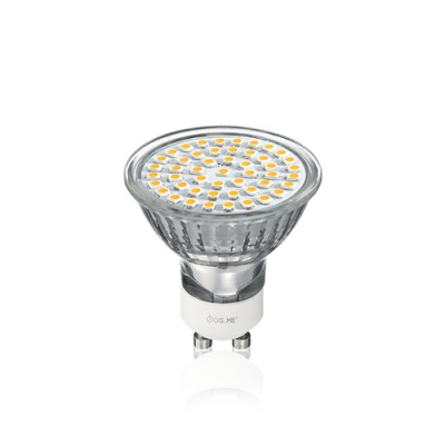ΛΑΜΠΑ GU10-60SMD3528-S ΨΥΧΡΟ  3W LED