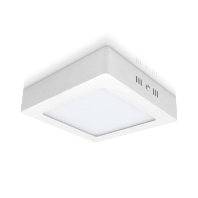 ΦΩΤΙΣΤΙΚΟ LED 24W ΕΞΩΤΕΡΙΚΟ ΤΕΤΡΑΓΩΝΟ 3000k  ΛΕΥΚΟ 30X30 ΦΩΤΙΣΤΙΚΟ LED 24W ΕΞΩΤΕΡΙΚΟ ΤΕΤΡΑΓΩΝΟ 3000k  ΛΕΥΚΟ 30X30