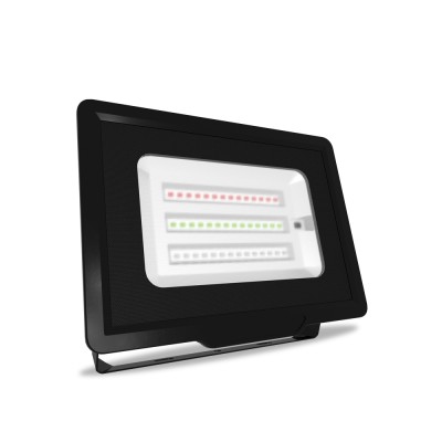 ΠΡΟΒΟΛΕΑΣ LED 50W ΜΑΥΡΟ RGB/S.SLIM DOB ΠΡΟΒΟΛΕΑΣ LED 50W ΜΑΥΡΟ RGB/S.SLIM DOB