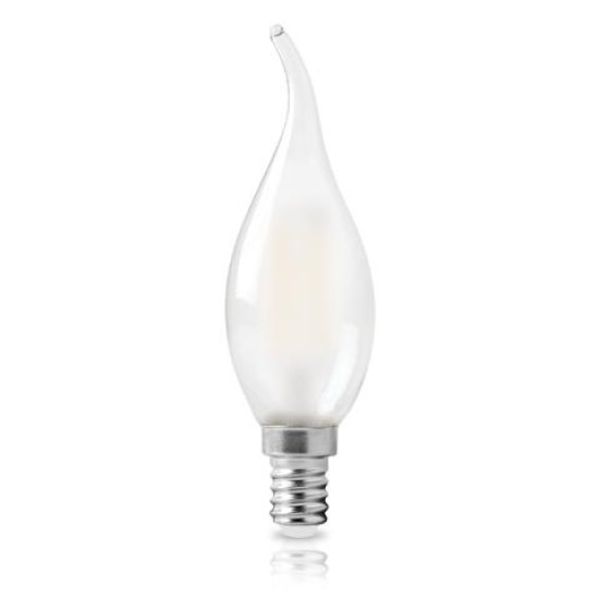 LED FILAMENT KEPI ΜΥΤΗ E14 ΜΑΤ 6W 2800k 520L ΛΑΜΠΑ DIM