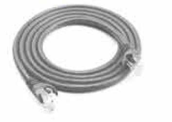 PATCH CORD UTP cat6 0.20m ΓΚΡΙ