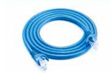 PATCH CORD UTP cat6 1m ΜΠΛΕ