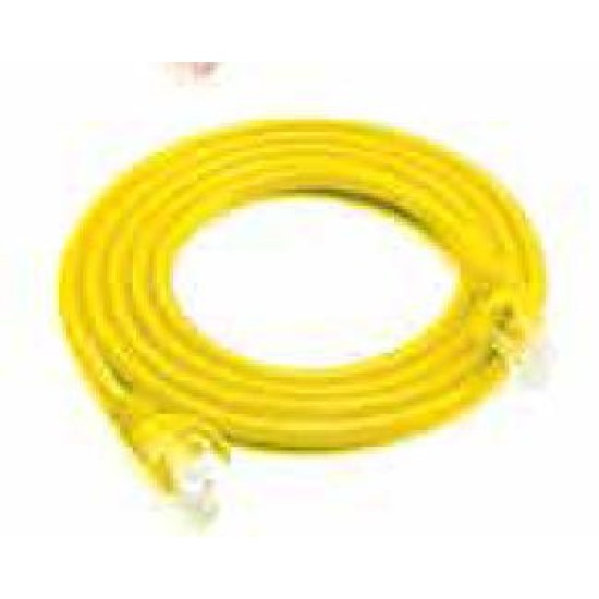 PATCH CORD UTP cat6 5m ΚΙΤΡΙΝΟ