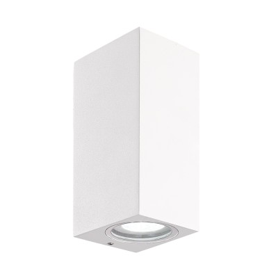 ΤΕΤΡΑΓΩΝΗ ΑΠΛΙΚΑ UP DOWN GU10 ΛΕΥΚΟ Max2x35w,100-240V,IP65160x68x78mm,ΑΛΟΥΜΙΝΙΟΥκΓΥΑΛΙ ΤΕΤΡΑΓΩΝΗ ΑΠΛΙΚΑ UP DOWN GU10 ΛΕΥΚΟ Max2x35w,100-240V,IP65160x68x78mm,ΑΛΟΥΜΙΝΙΟΥκΓΥΑΛΙ