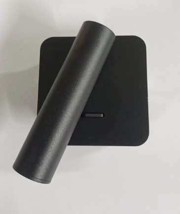 ΑΠΛΙΚΑ ΤΕΤΡΑΓΩΝΗ ΜΑΥΡΗ  LED 3W 180lm 3000Κ + ΔΙΑΚΟΠΤΗ 80Χ80mm 